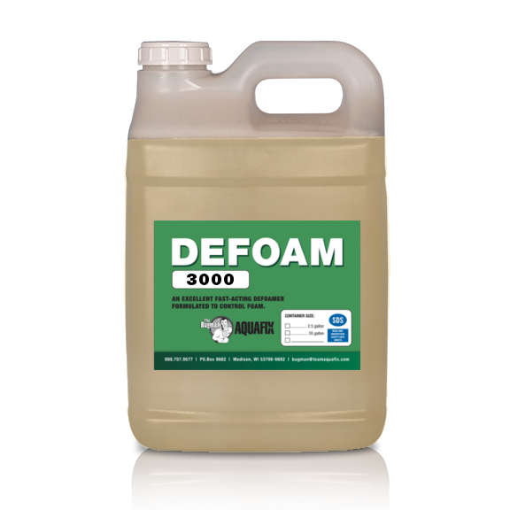 DeFoam3000 is an ultra-concentrated product to control foam in wastewater plants.