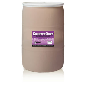 To address toxicity-related system upsets use CounterQuat, which is delivered to operators in barrels.