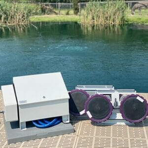 AIR 2 & 3 - 1/2 HP AERATION SYSTEMS - WITH CABINET